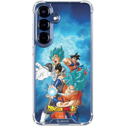 Dragon Ball Super Goku Vegeta Super Ball Galaxy S25 Clear Case